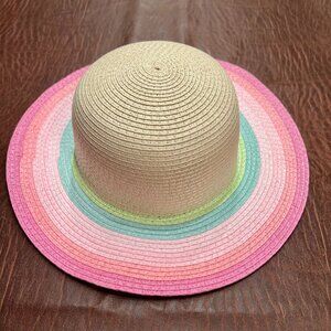 Elli by Capelli Girls / Youth / petite women Colorful Striped Sun Hat
